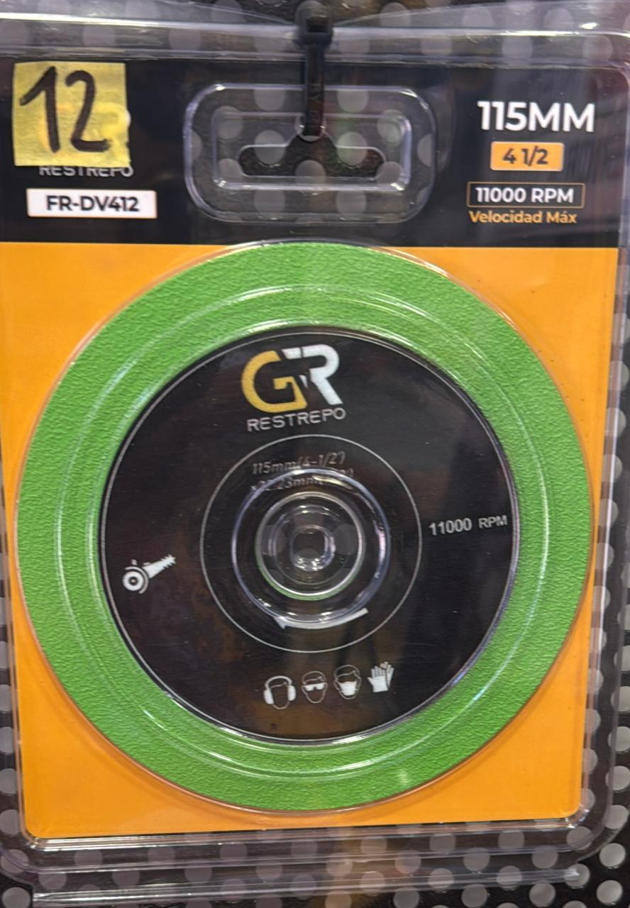 Disco para vidrio y baldosa